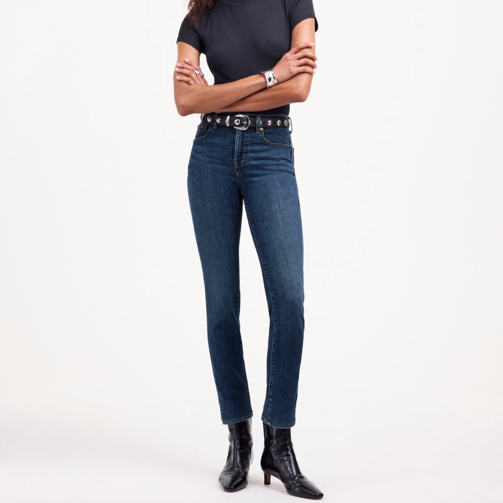NWT Madewell midrise stovepipe jeans